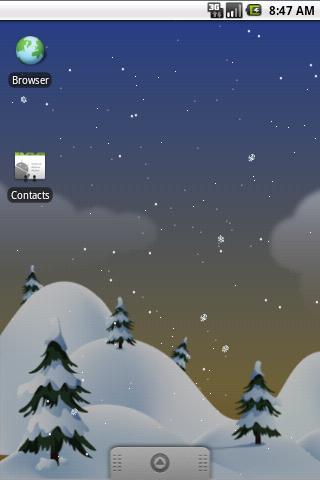 Winter Snow PRO Live Wallpaper截图3