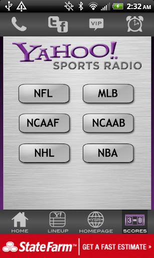 Yahoo! Sports Radio截图2