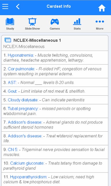 NCLEX Flashcards截图1