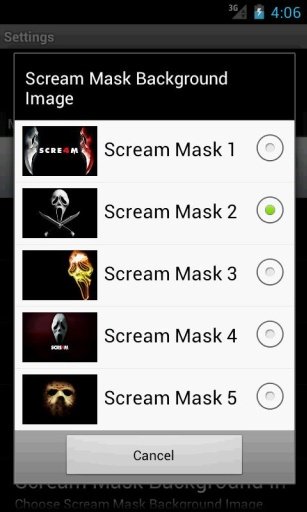 Scream Mask Live Wallpaper截图5