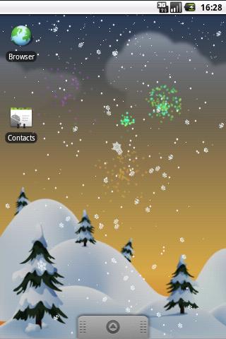 Winter Snow PRO Live Wallpaper截图2