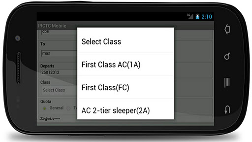 IRCTC Mobile Application Pro截图1
