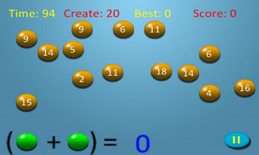 Bubble Math Lite截图2