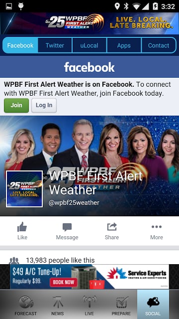 Hurricane Tracker WPBF 25截图1