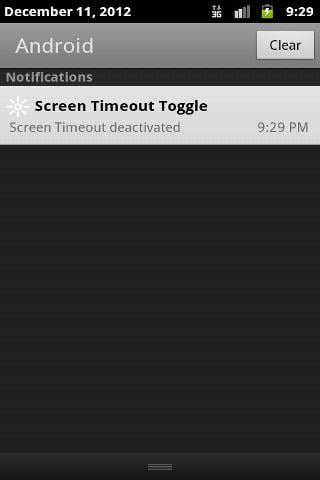 Screen Timeout Toggle截图4