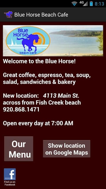 Blue Horse Beach Cafe截图3