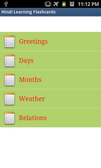 Learn Hindi Quiz and Flashcard截图8