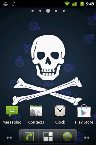 Pirate Skull Live Wallpaper截图2