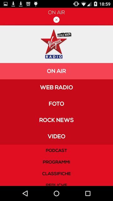 Virgin Radio Italia截图1