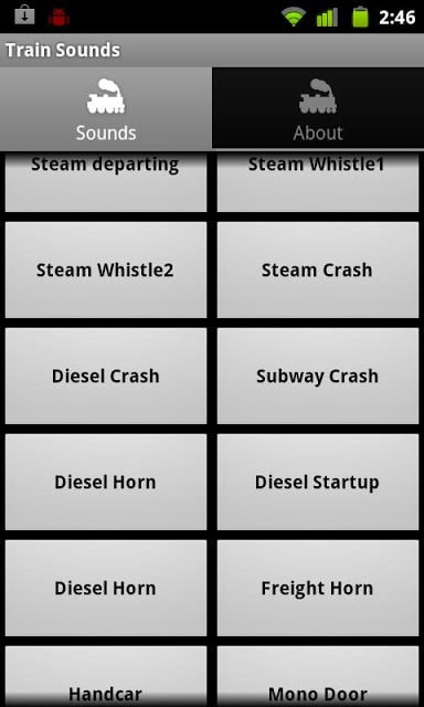 Train sounds and ringtones截图1