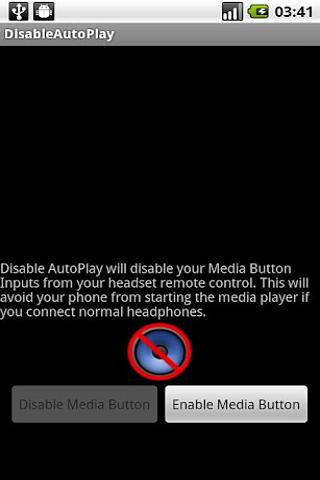 Disable AutoPlay截图4