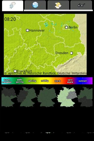 Regenradar DE截图5