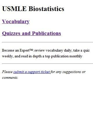 USMLE: Biostatistics截图1