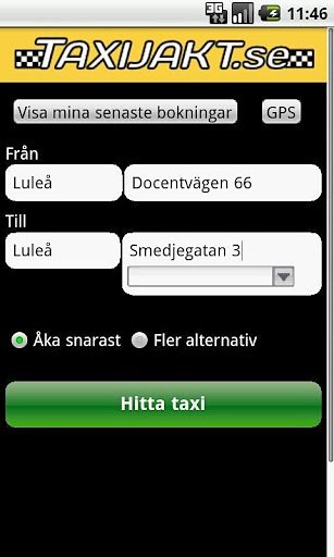 Taxijakt - Taxi till fastpris截图4