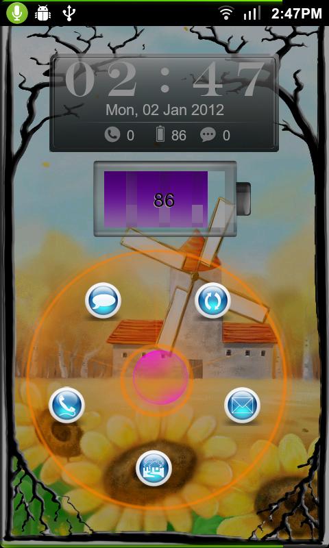 ML5XFramesFreeMagicLockerTheme截图2