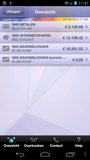 SNS Mobiel Bankieren截图4