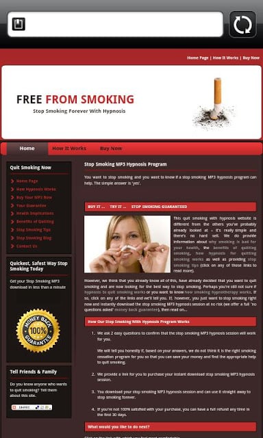 Free From Smoking - Hypnosis截图2