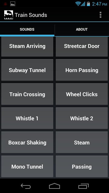 Train sounds and ringtones截图2