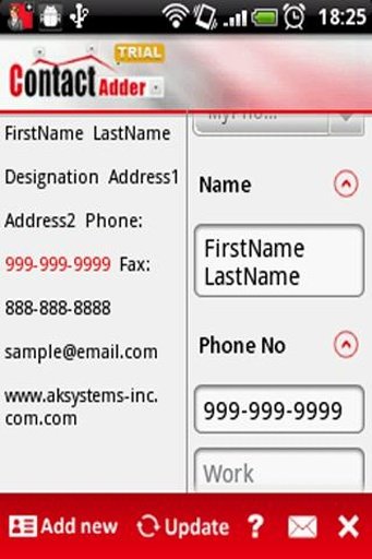 Contact Adder Trial截图6