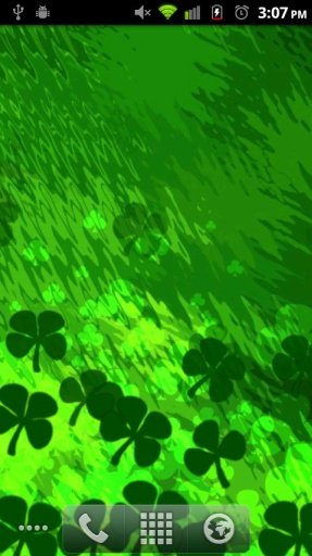 St Patrick's Day Shamrocks LWP截图4