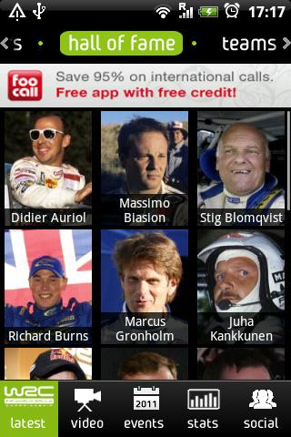 The Official WRC App 2011截图2