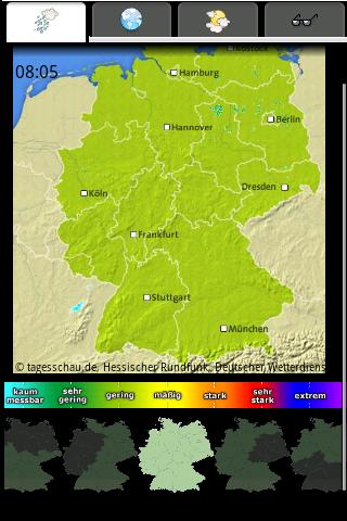 Regenradar DE截图4