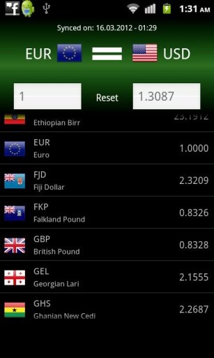 Currency Converter Plus截图3