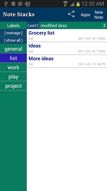 Note Stacks: Notepad Notebook截图8