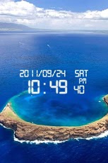 Digital Clock Wallpaper Free截图8