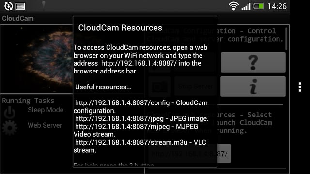 Cloud Spy Cam Demo截图4