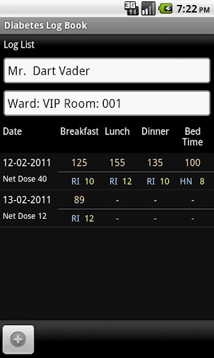 Diabetes Log Book截图2
