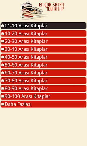 En &Ccedil;ok Satan 100 Kitap截图1