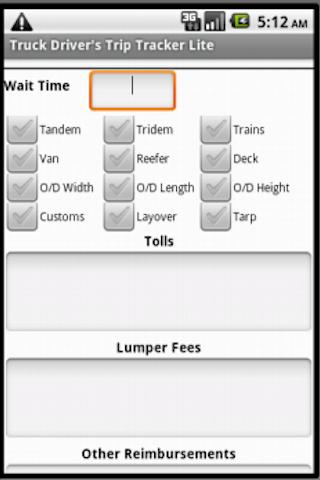 Trucker's Trip Tracker Trial截图6