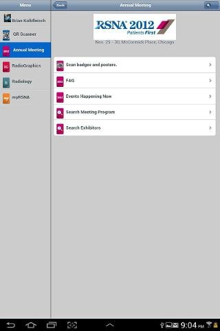 RSNA Mobile Connect截图3
