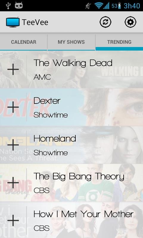 TeeVee Shows and Series Guide截图1