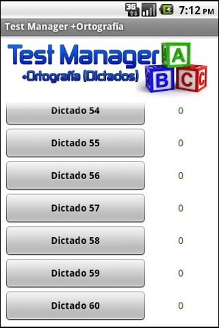 TestManager +Ortograf&iacute;a Dicta2截图4