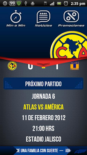 Club Am&eacute;rica Oficial截图3