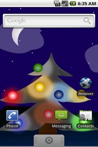 Xmas Night Live Wallpaper Free截图4