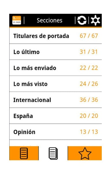 RSS El Pa&iacute;s截图2