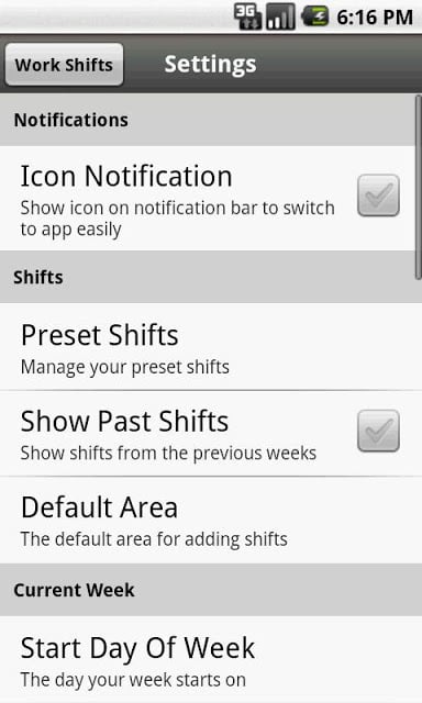 Work Shifts Free截图6