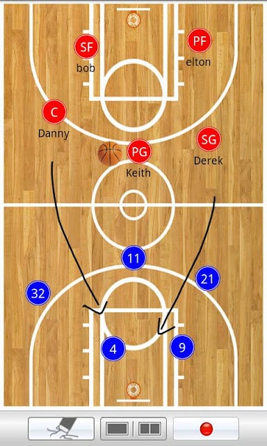 Basketball clipboard lite截图2