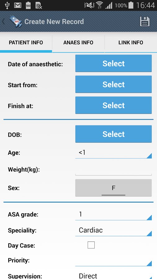 Anaesthesia Logbook-Log4ASLite截图6