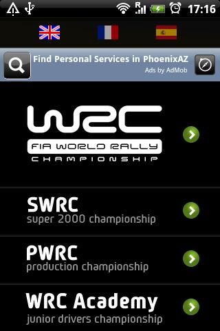 The Official WRC App 2011截图3