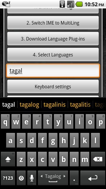 Tagalog Keyboard Plugin截图2