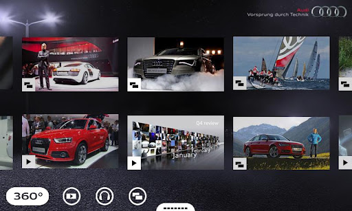 Audi 2011 Annual Report Tablet截图3