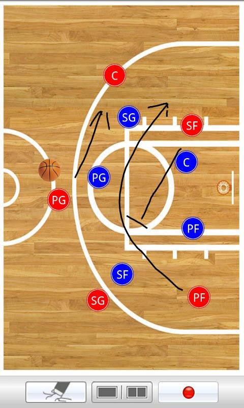 Basketball clipboard lite截图1