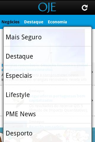 OJE - O Jornal Econ&oacute;mico截图1
