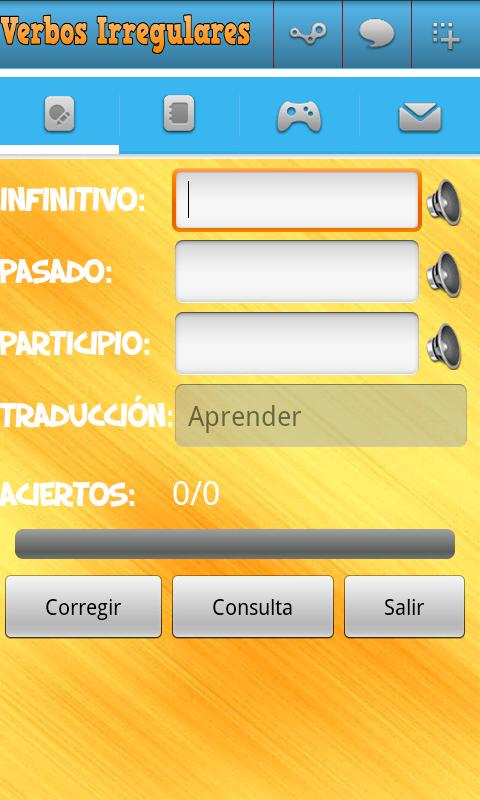 Los Verbos Irregulares截图4