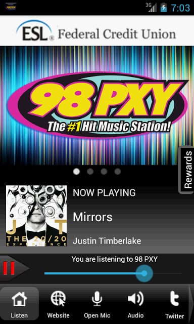 98PXY WPXY-FM Rochester’s Hits截图2