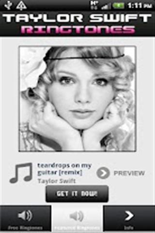 泰勒·斯威夫特铃声 Taylor Swift Ringtones截图3